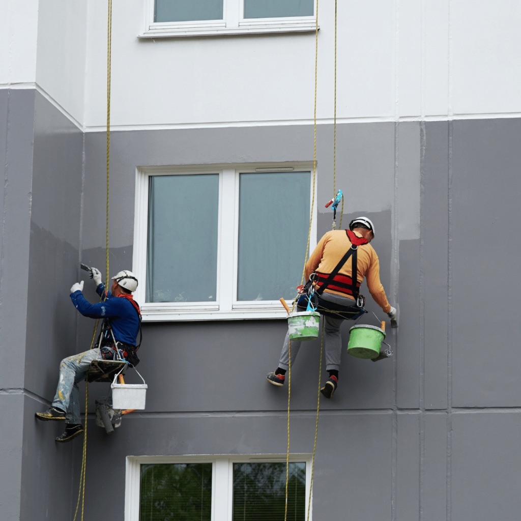 visual image of window cleaning